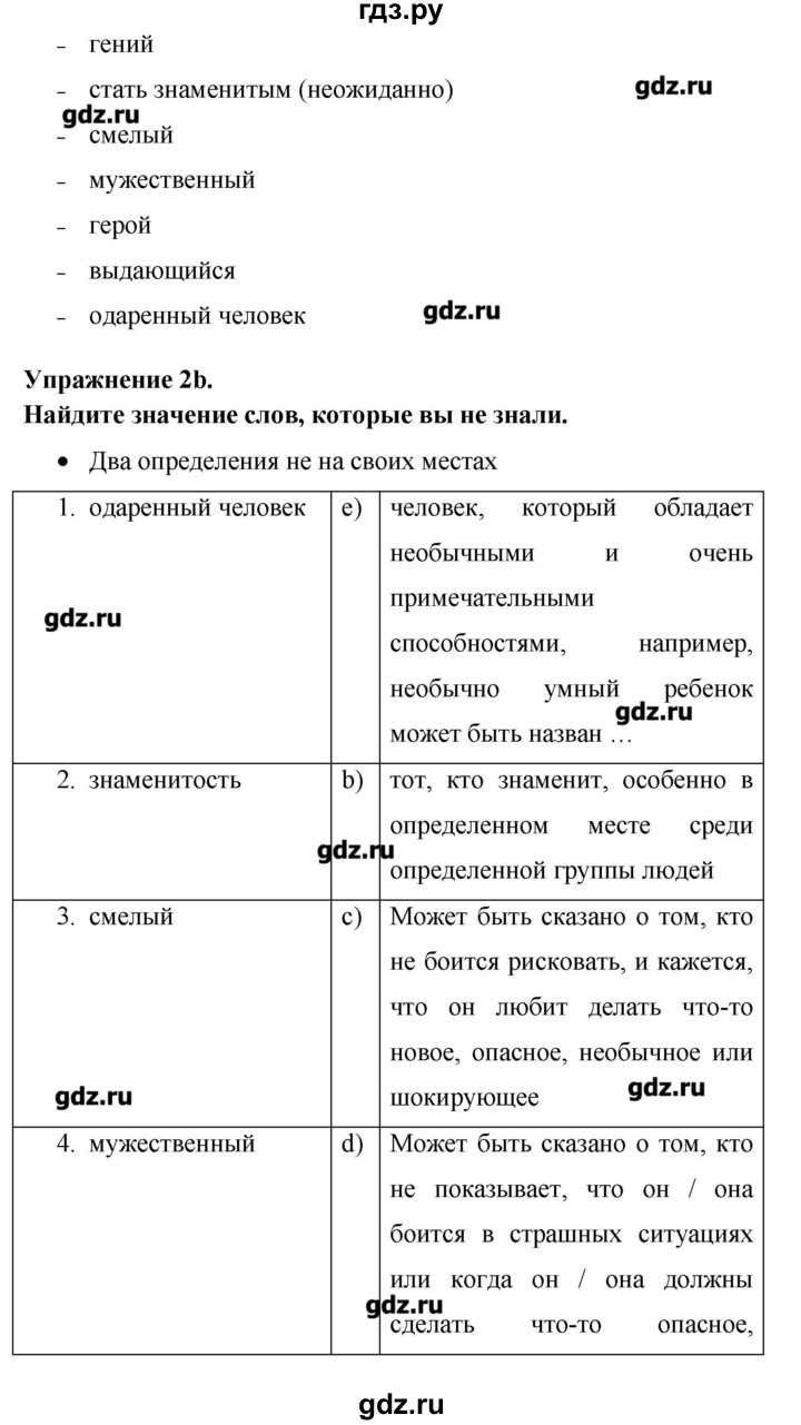 ГДЗ страница 54 английский язык 8 класс New Millennium