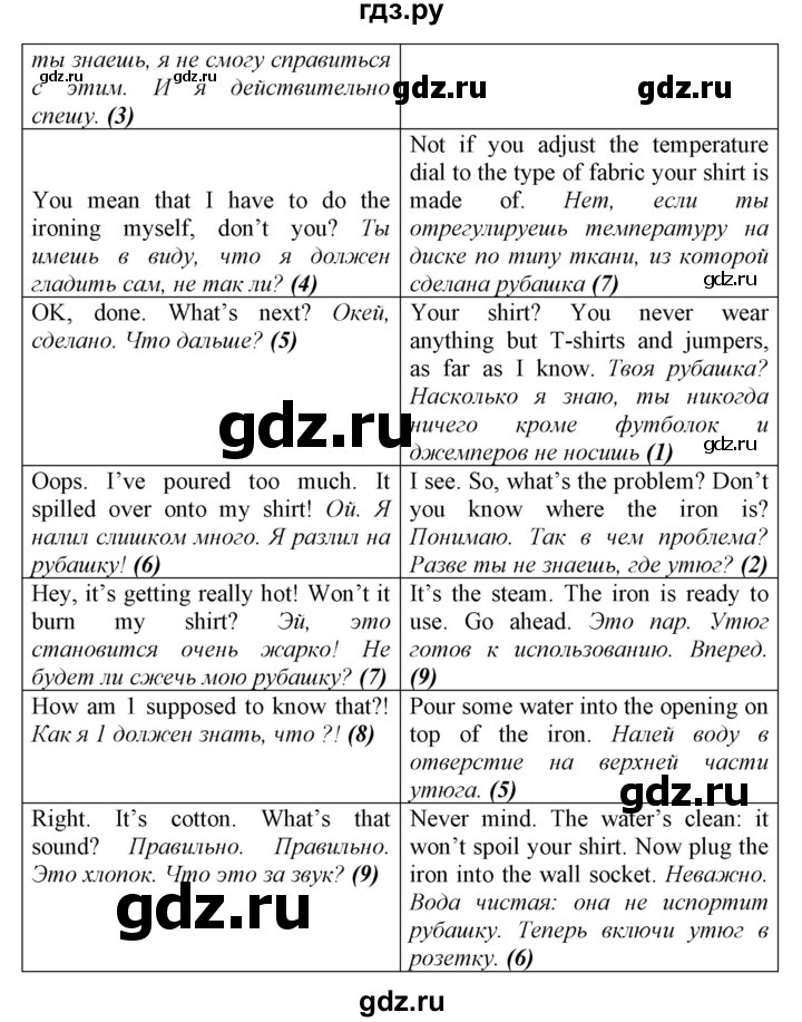 ГДЗ по английскому языку 9 класс  Биболетова Enjoy English  страница - 123, Решебник №1 2013