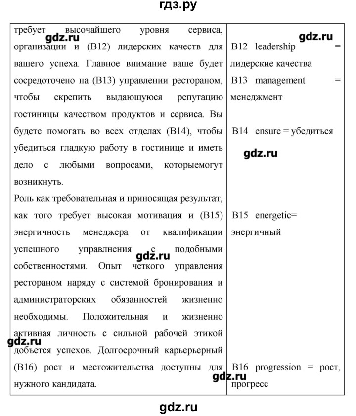 ГДЗ по английскому языку 11 класс Гроза New Millennium English Student's Book  страница - 165, Решебник №1