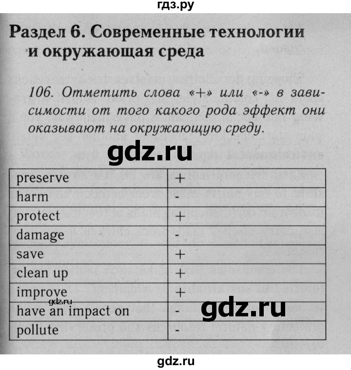 ГДЗ по английскому языку 11 класс Биболетова Enjoy English  страница - 110, Решебник 2012 №2