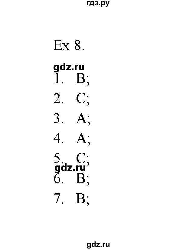ГДЗ по английскому языку 11 класс Баранова Звездный английский Углубленный уровень module 3 / unit 3.4 - 8, Решебник