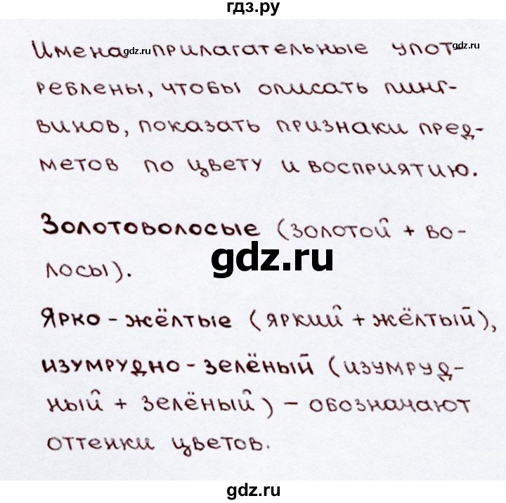 ГДЗ по русскому языку 3 класс  Канакина   часть 2 / упражнение - 116, Решебник 2015 №3