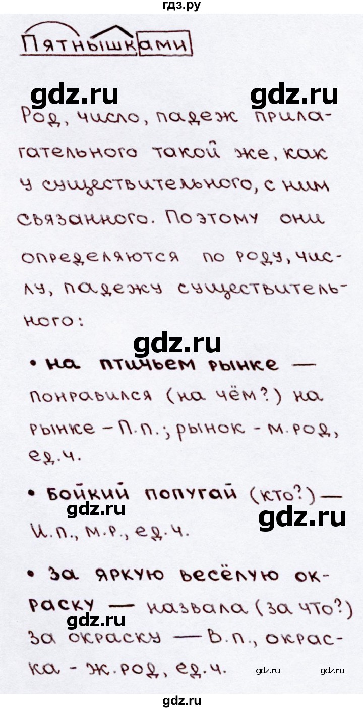 ГДЗ по русскому языку 3 класс  Канакина   часть 2 / упражнение - 148, Решебник 2015 №3