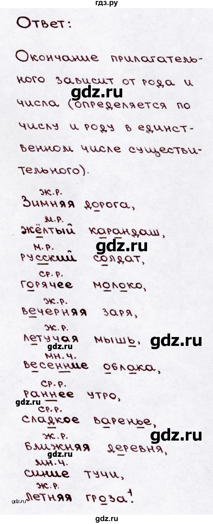 ГДЗ по русскому языку 3 класс Канакина, Горецкий часть 2 - ответ на номер 248, Решебник 2015 №3