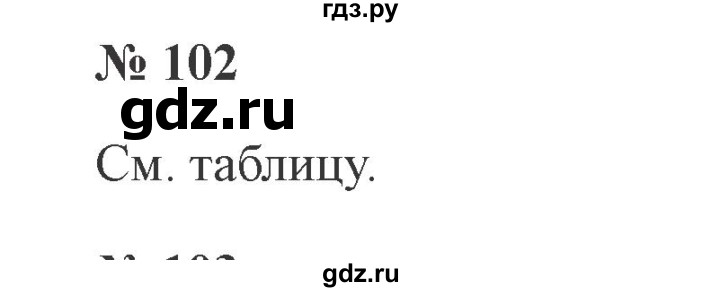 ГДЗ по русскому языку 3 класс Канакина, Горецкий часть 2 - ответ на номер 102, Решебник 2015 №4