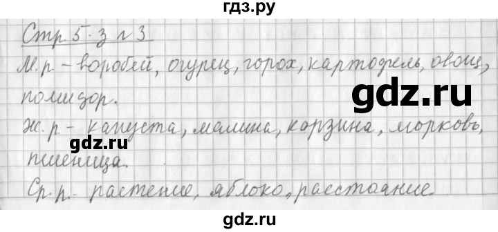 ГДЗ по русскому языку 3 класс  Климанова   часть 2 / упражнение - 3, Решебник №1 2014