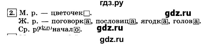 ГДЗ по русскому языку 3 класс  Климанова   часть 2 / упражнение - 2, Решебник №2 2014