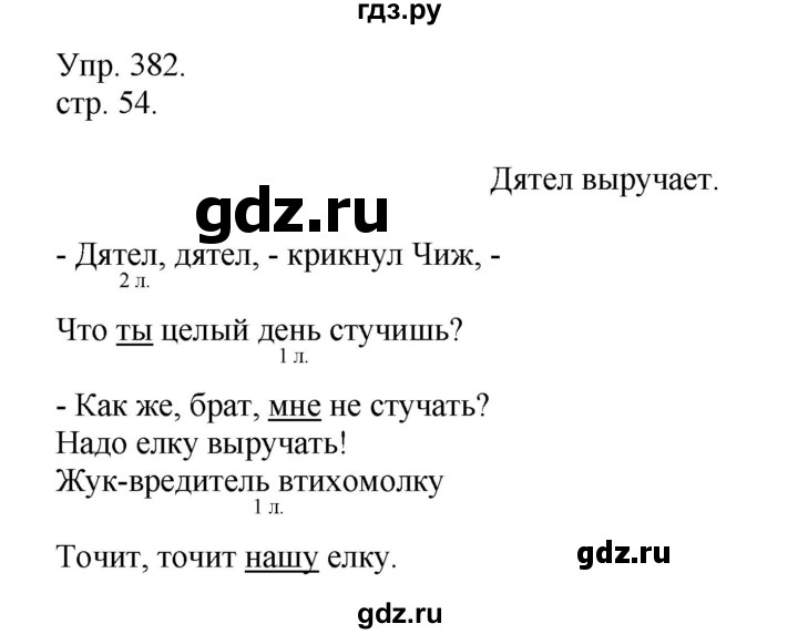 Упражнение 382 по русскому языку 7 класс