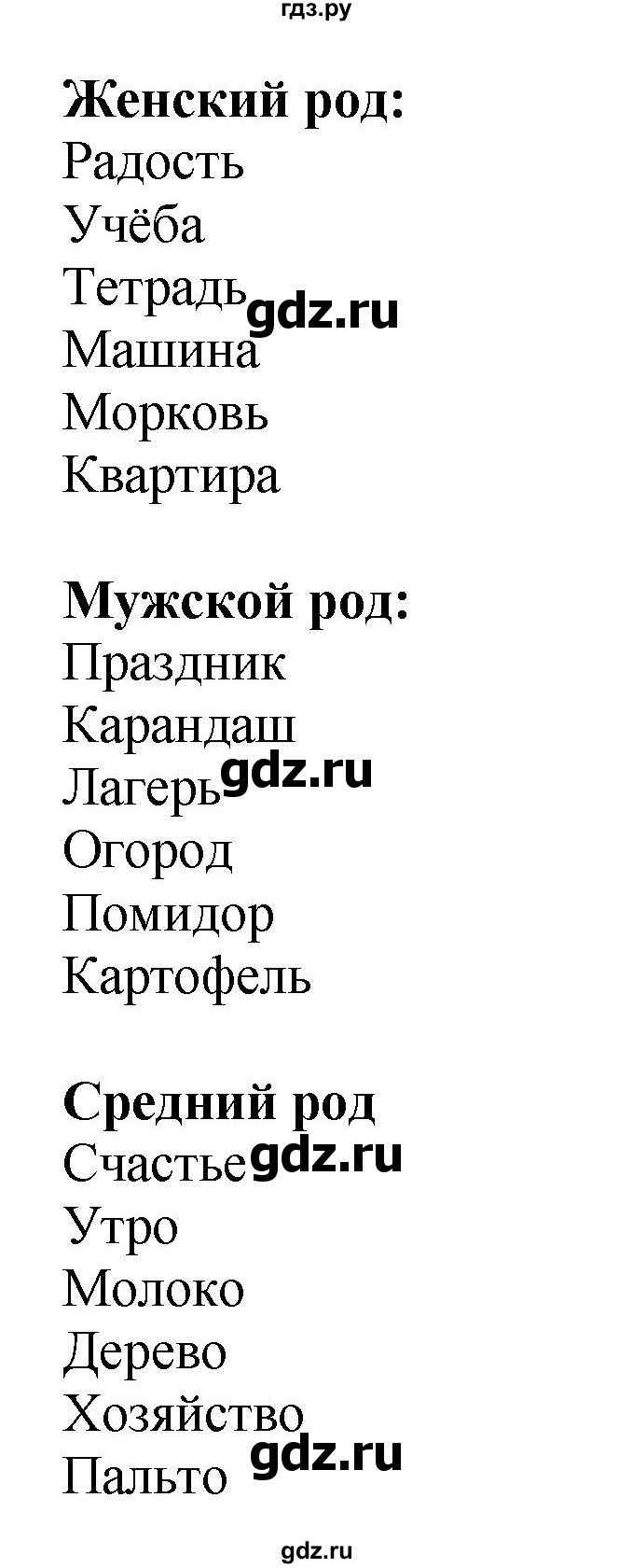 ГДЗ по русскому языку 4 класс  Рамзаева   упражнение - 65, Решебник №1