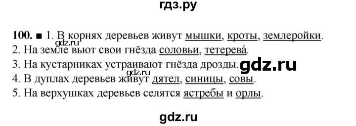 ГДЗ по русскому языку 4 класс Рамзаева   часть 1. страница - 55, Решебник 2024