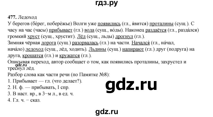 ГДЗ по русскому языку 4 класс Рамзаева   часть 2. страница - 94, Решебник 2024