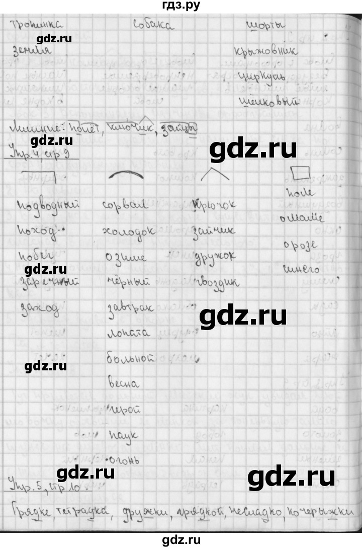 ГДЗ урок 3 русский язык 4 класс Иванов, Кузнецова