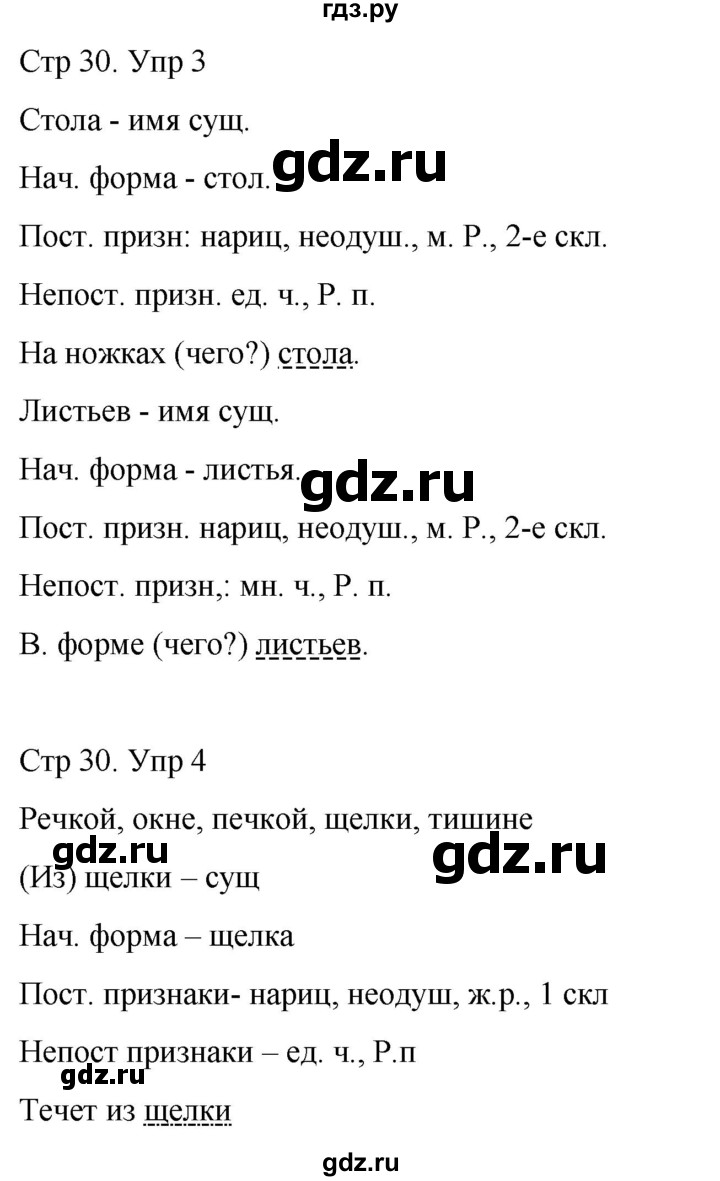 ГДЗ по русскому языку 4 класс  Иванов   урок - 12, Решебник 2024