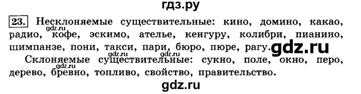 ГДЗ по русскому языку 4 класс  Климанова   часть 2 / упражнение - 23, Решебник №2 2014