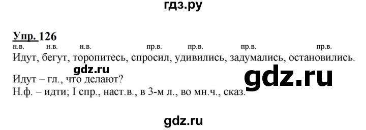 Русский 4 класс страница 126 упражнение 238