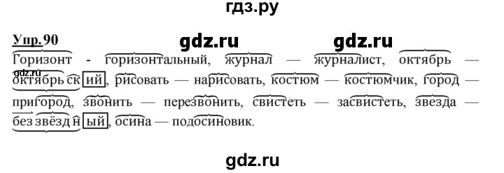 4 класс страница 90 упражнение 156