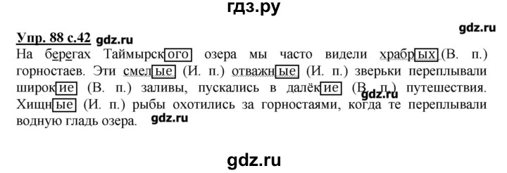 Русский язык 4 класс 2 часть 128. Домашнее задание по русскому языку 4 класс. Русский язык 4 класс упражнение 88.