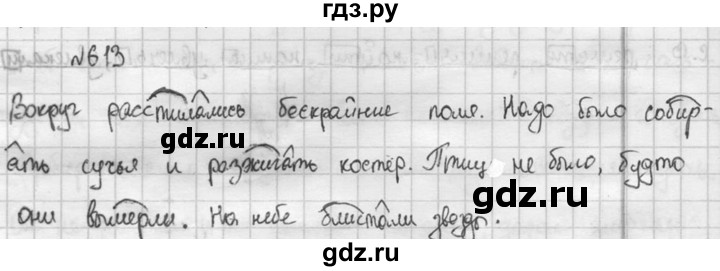 Русский язык пятый класс упражнение 613. Русский язык 5 класс 613 упражнение Разумовская. Упражнения 613 по русскому языку 5 класс. Русский язык 5 класс 2 часть упражнение 613.