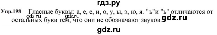 ГДЗ по русскому языку за 5 класс Ладыженская, Баранов, Тростенцова ответ на номер 198, Решебник 2023