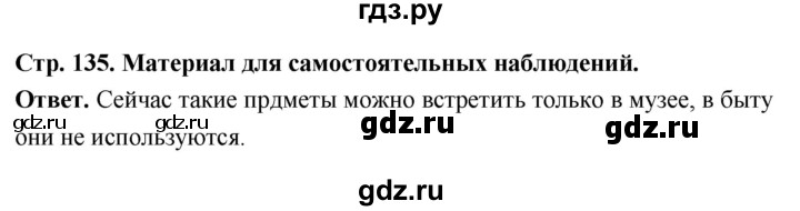 ГДЗ по русскому языку за 6 класс Баранов, Ладыженская, Тростенцова ответ на материал для самостоятельных наблюдений страница 135, Решебник 2026