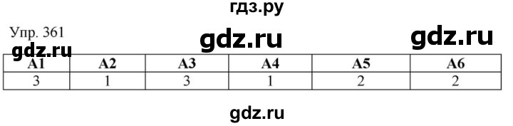 Гдз по русскому языку за 9 класс Бархударов, Крючков, Максимов ответ на номер 361, Решебник №1 2019