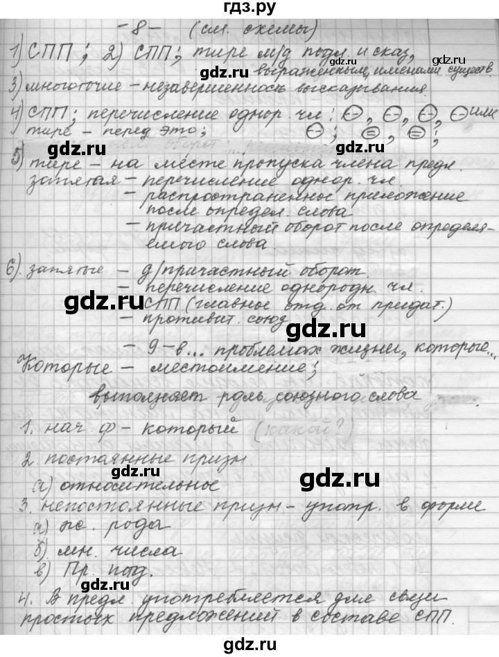 ГДЗ по русскому языку 9 класс  Пичугов Практика  упражнение - 42, Решебник к учебнику 2015