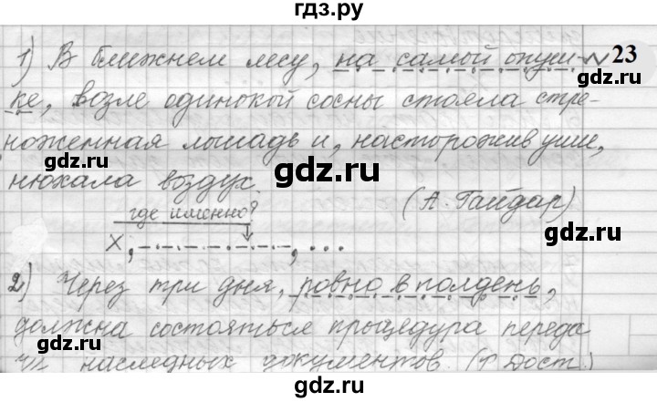 ГДЗ по русскому языку 9 класс  Пичугов Практика  упражнение - 23, Решебник к учебнику 2022