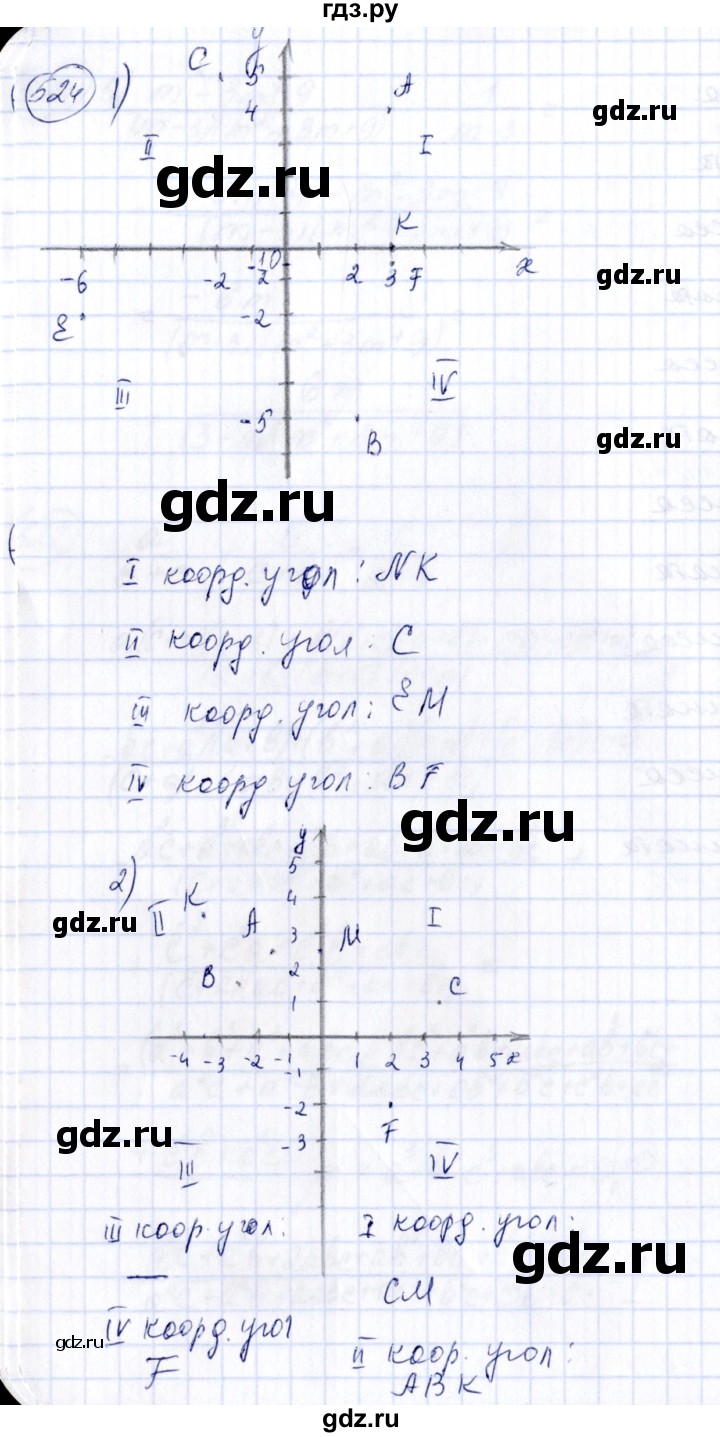ГДЗ по алгебре 7 класс  Алимов   номер - 524, Решебник №3