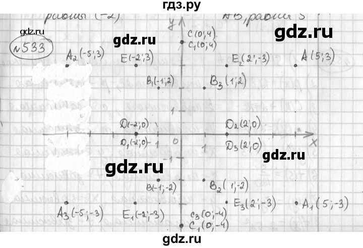ГДЗ по алгебре 7 класс  Алимов   номер - 533, Решебник №1