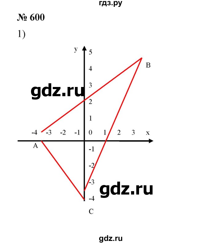 ГДЗ по алгебре 7 класс  Алимов   номер - 600, Решебник №2