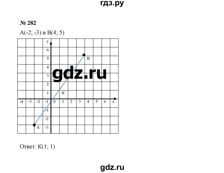 ГДЗ по алгебре 7 класс  Макарычев   задание - 282, Решебник к учебнику 2024