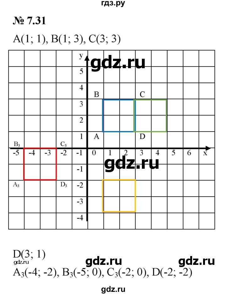 ГДЗ по алгебре 7 класс  Мордкович Учебник, Задачник Базовый уровень §7 - 7.31, Решебник к задачнику 2021