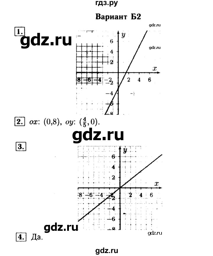 ГДЗ по алгебре 7 класс  Ершова самостоятельные и контрольные работы, геометрия  алгебра / самостоятельная работа / С-5 - Б2, Решебник