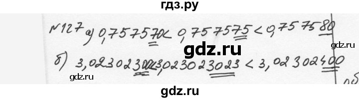 ГДЗ по алгебре 7 класс  Никольский   номер - 127, Решебник к учебнику 2015