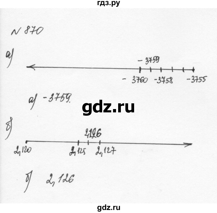 ГДЗ по алгебре 7 класс  Никольский   номер - 870, Решебник к учебнику 2015