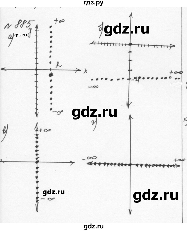Алгебра 8 класс номер 885. Алгебра 7 класс номер 885.