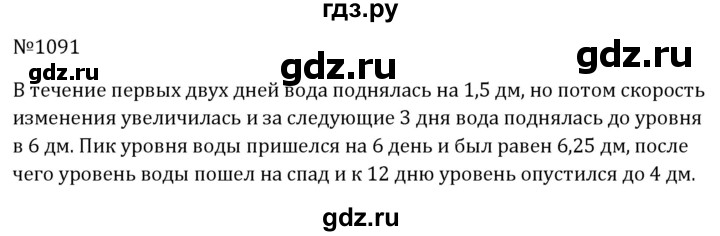 ГДЗ по алгебре 8 класс  Макарычев   задание - 1091, Решебник к учебнику 2024