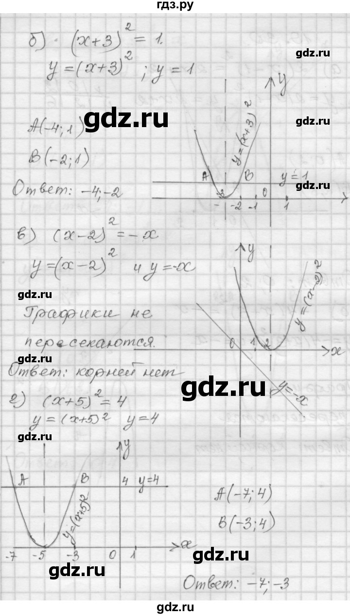 ГДЗ по алгебре 8 класс Мордкович Учебник, Задачник Базовый уровень §19 - 19.29, Решебник №1 к задачнику 2015