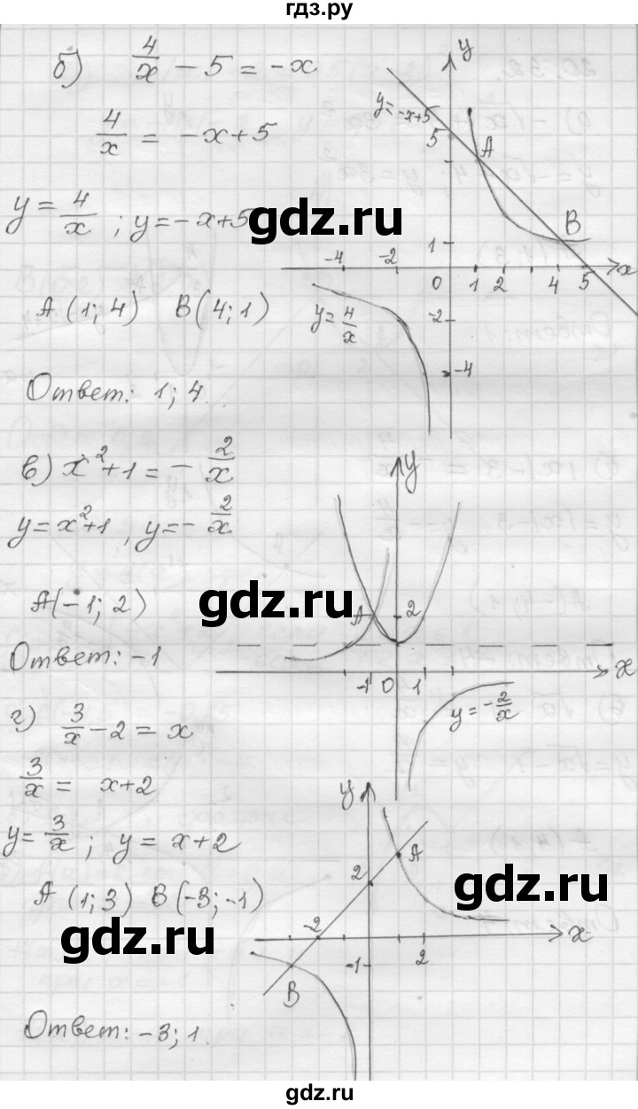 ГДЗ по алгебре 8 класс Мордкович Учебник, Задачник Базовый уровень §20 - 20.31, Решебник №1 к задачнику 2015