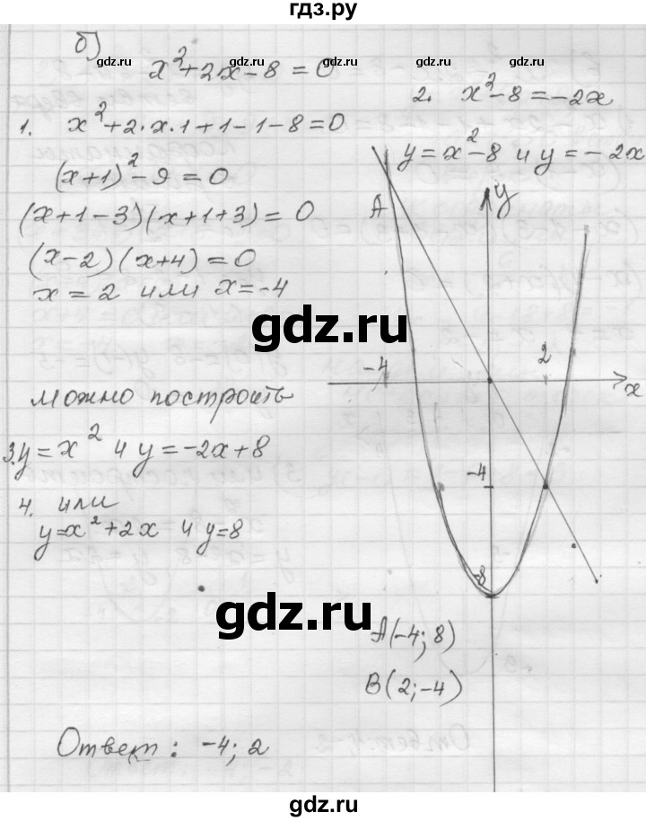 ГДЗ по алгебре 8 класс Мордкович Учебник, Задачник Базовый уровень §23 - 23.12, Решебник №1 к задачнику 2015