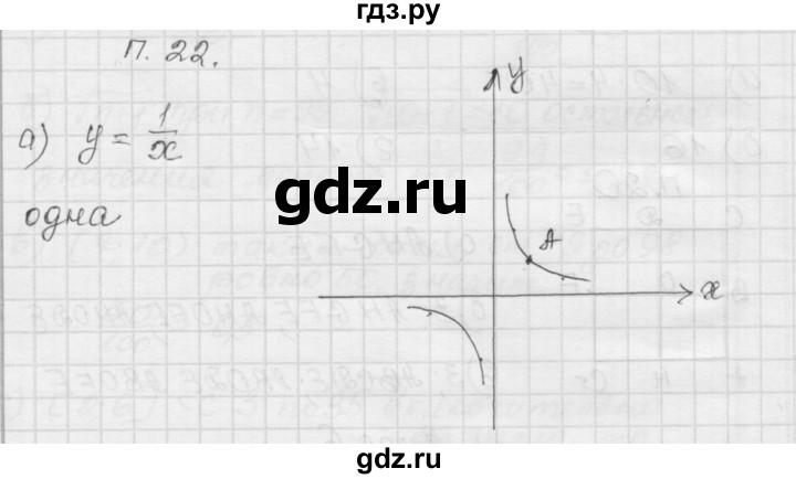 ГДЗ по алгебре 8 класс Мордкович Учебник, Задачник Базовый уровень приложение - П22, Решебник №1 к задачнику 2015