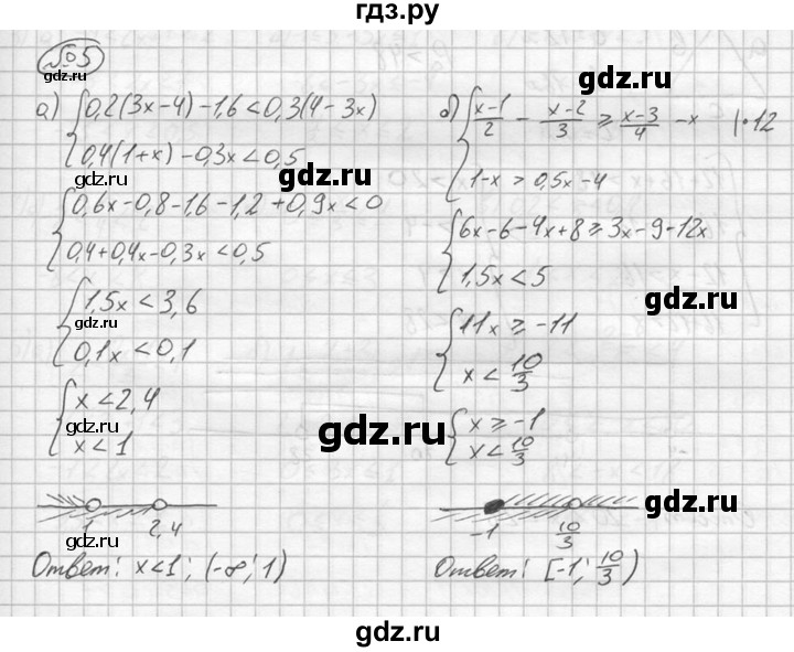 ГДЗ по алгебре 8 класс Жохов дидактические материалы  самостоятельная работа / вариант 1 / С-42 - 5, решебник №2