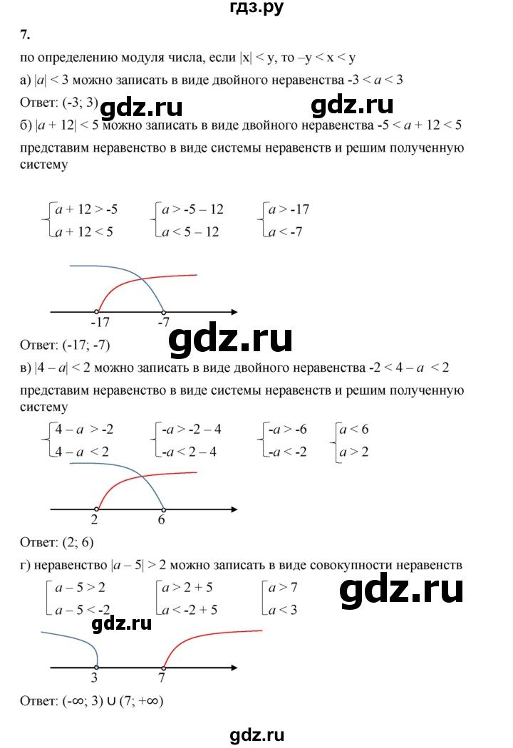 ГДЗ по алгебре 8 класс Жохов дидактические материалы (Макарычев) Базовый уровень самостоятельные работы / вариант 1 / С-47 - 7, Решебник 2025