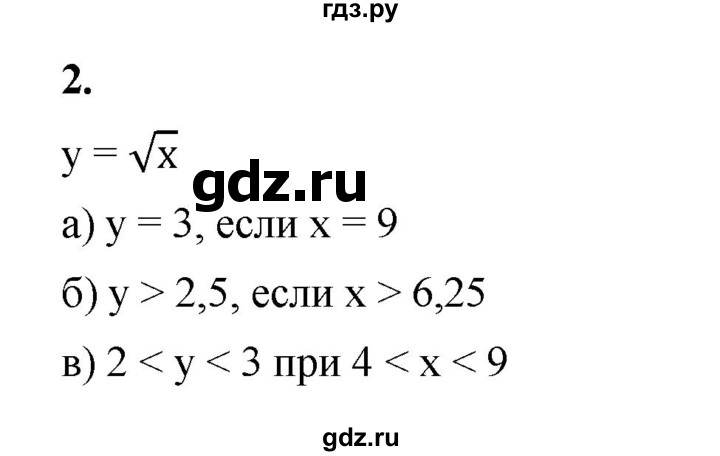 ГДЗ по алгебре 8 класс Жохов дидактические материалы (Макарычев) Базовый уровень самостоятельные работы / вариант 1 / С-54 - 2, Решебник 2025