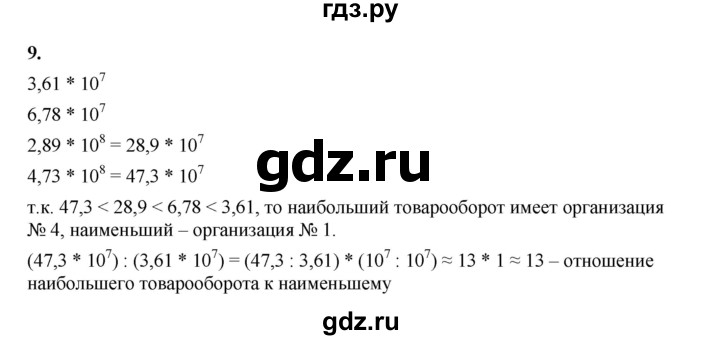 ГДЗ по алгебре 8 класс Жохов дидактические материалы (Макарычев) Базовый уровень самостоятельные работы / вариант 1 / С-58 - 9, Решебник 2025