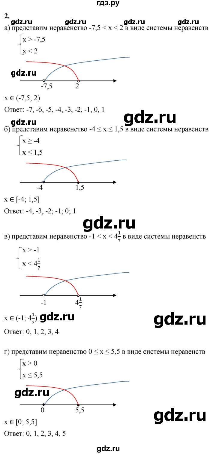 ГДЗ по алгебре 8 класс Жохов дидактические материалы (Макарычев) Базовый уровень самостоятельные работы / вариант 2 / С-47 - 2, Решебник 2025