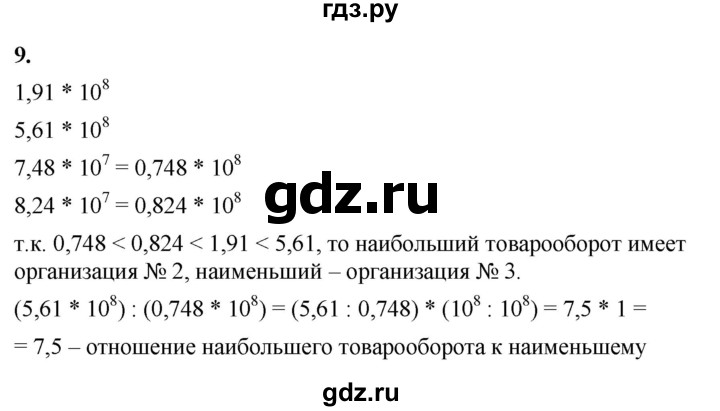 ГДЗ по алгебре 8 класс Жохов дидактические материалы (Макарычев) Базовый уровень самостоятельные работы / вариант 2 / С-58 - 9, Решебник 2025
