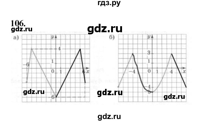 ГДЗ по алгебре 9 класс  Макарычев  Базовый уровень задание - 106, Решебник к учебнику 2024