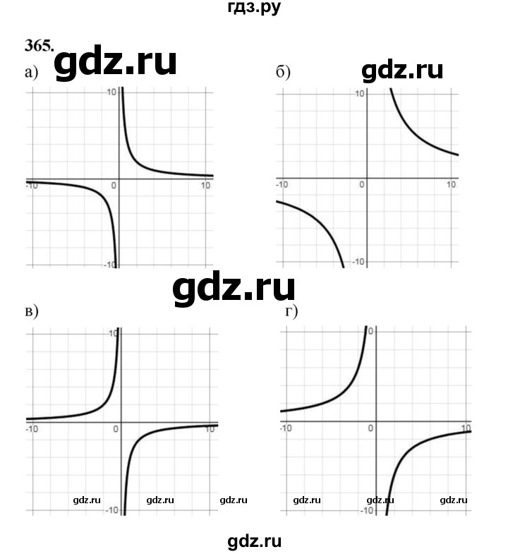ГДЗ по алгебре 9 класс  Макарычев  Базовый уровень задание - 365, Решебник к учебнику 2024
