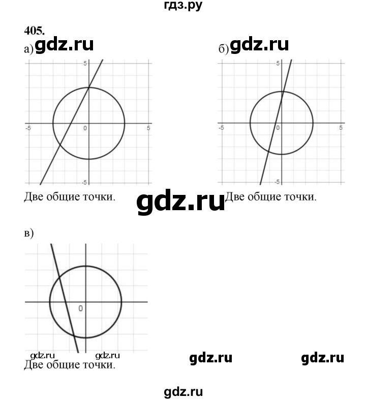 ГДЗ по алгебре 9 класс  Макарычев  Базовый уровень задание - 405, Решебник к учебнику 2024
